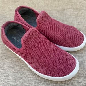 Allbirds Tree Loungers Slip On Shoes Red Wool Men’s 10 Casual